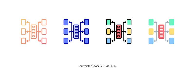 Mapping Icon set multiple style collection
