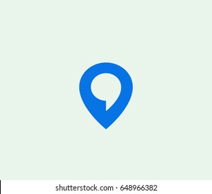 mapping vector logo.