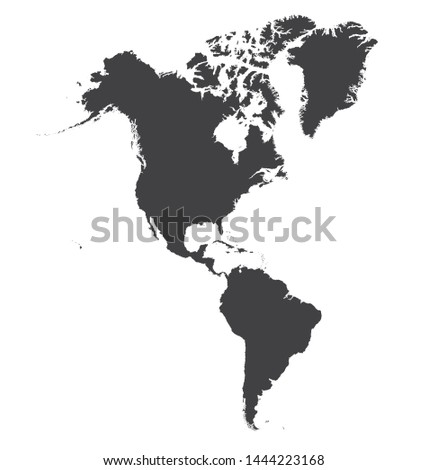Maps of the Americas that is correct