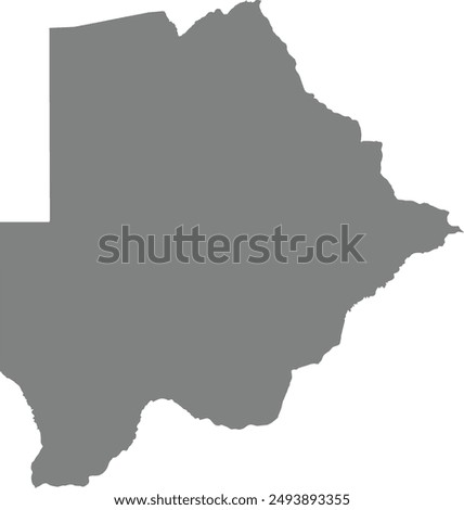 Maps of Botswana logo vector