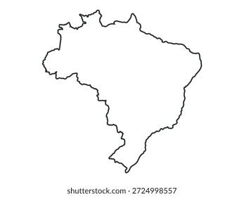 Mapas de Brasil con regiones