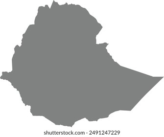 Maps of Ethiopia logo vector