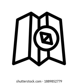 maps icon or logo isolated sign symbol vector illustration - high quality black style vector icons
