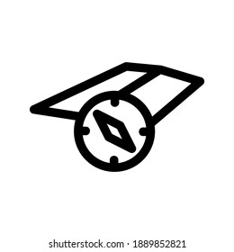 maps icon or logo isolated sign symbol vector illustration - high quality black style vector icons
