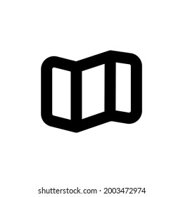 maps icon or logo and  Vector illustration isolated on a white background. Premium quality for mobile apps, user interface, presentation, and website. pixel perfect icon