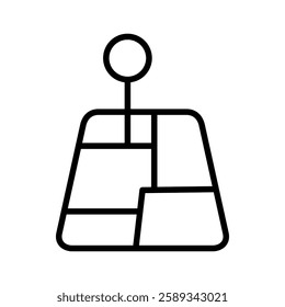 maps icon vector design illustration template in trendy style