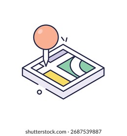Vector de iconos, ilustraciones o diseños de interfaz de usuario modernos