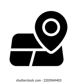 Maps Icon Vector Symbol Design Illustration