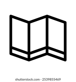 Maps Icon Vector Symbol Design Illustration