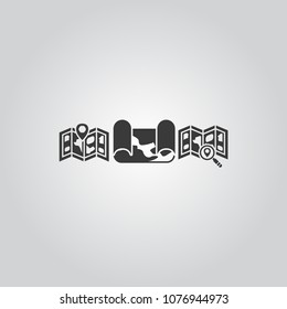 Maps icons set