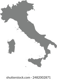 Maps of Italy logo vector