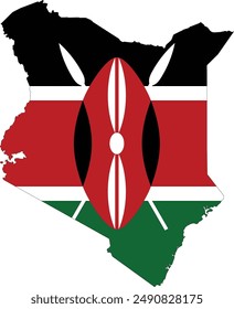 Maps of Kenya logo vector