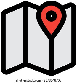 Maps for location of hotel in city