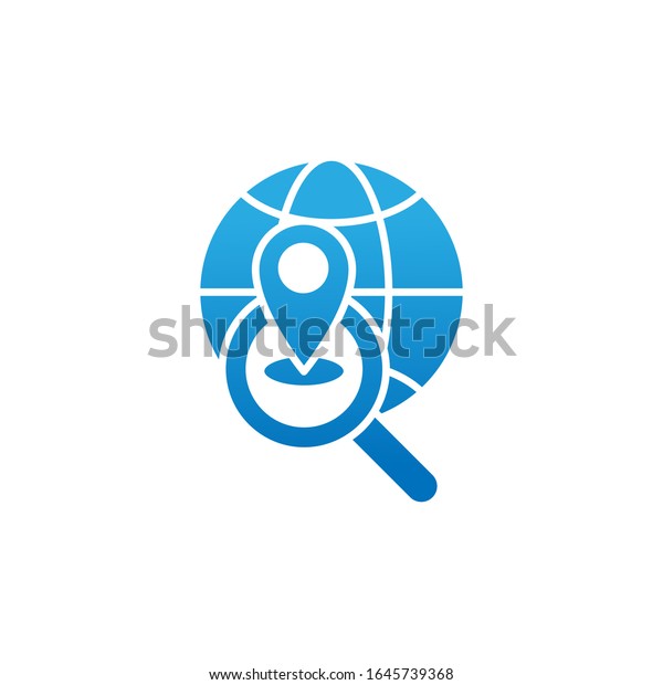 Maps Location icon\
vector design illustration. Maps icon simple icon symbol for logo,\
website, graphic elements, app, UI. Maps icon isolated flat on\
white background.