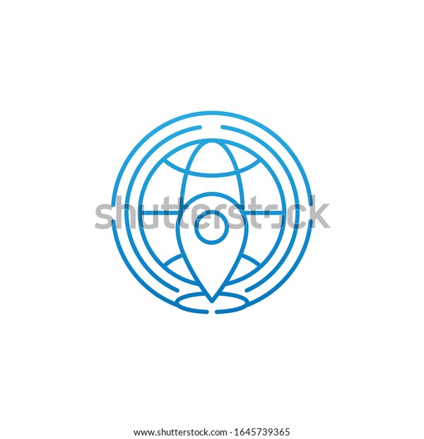 Maps\
Location line icon vector design illustration. Maps icon simple\
icon symbol for logo, website, graphic elements, app, UI. Maps\
linear icon isolated flat on white\
background.