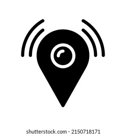 Maps and location in trendy flat style. simple design for graphics, logos, websites, social media, UI, mobile apps, EPS10