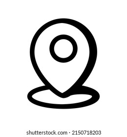 Maps and location in trendy flat style. simple design for graphics, logos, websites, social media, UI, mobile apps, EPS10