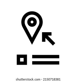 Maps and location in trendy flat style. simple design for graphics, logos, websites, social media, UI, mobile apps, EPS10