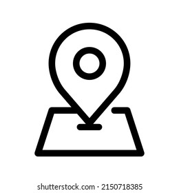 Mapas y ubicación en un estilo moderno y plano. diseño simple para gráficos, logotipos, sitios web, medios sociales, interfaz de usuario, aplicaciones móviles, EPS10