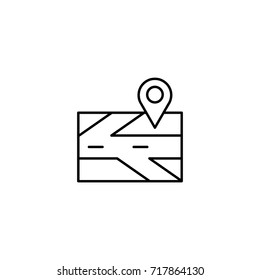 maps / location - vector logo/icon illustration