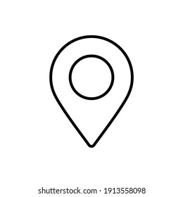 Maps Marker icon, Pin symbol, Location icon vector illustration.