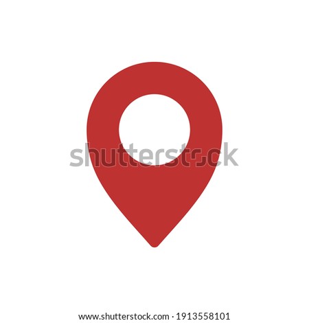 Maps Marker icon, Pin symbol, Location icon vector illustration.