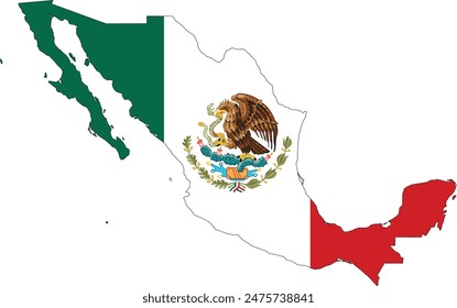 Maps of Mexico ICON LOGO