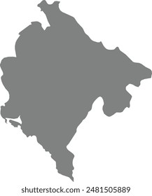 Maps of Montenegro LOGO VECTOR
