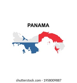 maps of Panama icon vector sign symbol