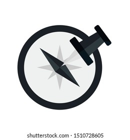 maps pin direction icon design vector
