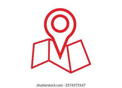  Maps Pin icon. Navigation icons set. Brochure map