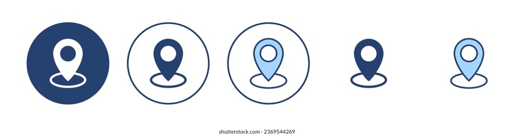 Maps and pin icon vector. location sign and symbol. geo locate, pointer icon.