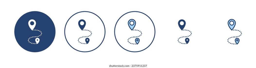 Maps and pin icon vector. location sign and symbol. geo locate, pointer icon.