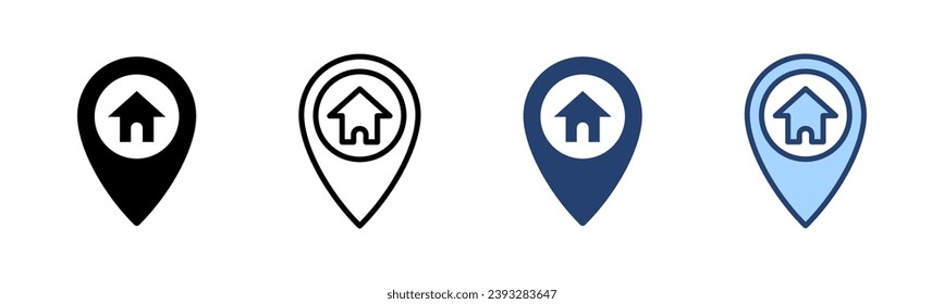 Maps and pin icon vector. location sign and symbol. geo locate, pointer icon.