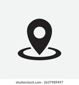 Maps pin. Location pin. Pin icon vector. Location map icon