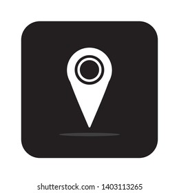 Maps pin. Location map icon. Location pin. Pin icon vector. - Vector