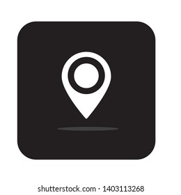 Maps pin. Location map icon. Location pin. Pin icon vector. - Vector