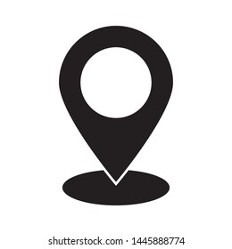 Maps pin. Location map icon.