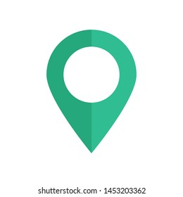 Maps pin. Location map icon.