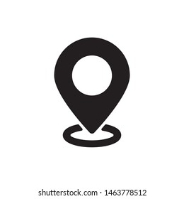 Maps pin. Location map icon.
