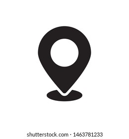 Maps pin. Location map icon.