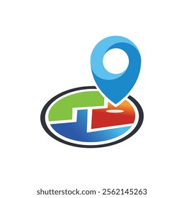 maps and pins as address navigation