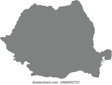 Maps of Romania logo vectoe
