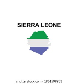 maps of Sierra Leone icon vector sign symbol