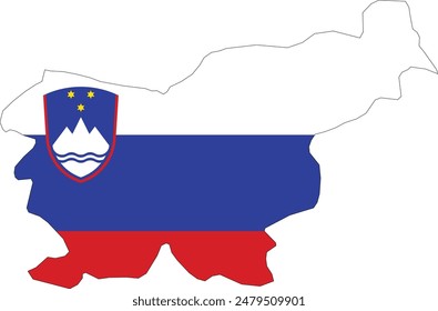 Maps of Slovenia LOGO VECTOR