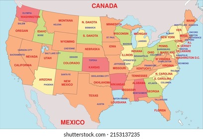 Maps of states and territories of the United States