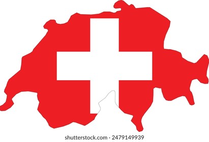 Maps of Switzerland logo vector