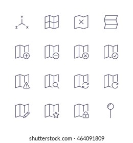 Maps & Travel icons