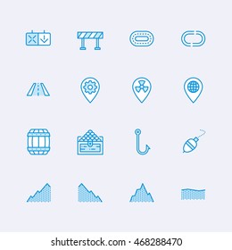 Maps & Travel icons