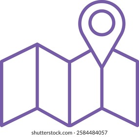 Maps vector icon. Can be used for printing, mobile and web applications.